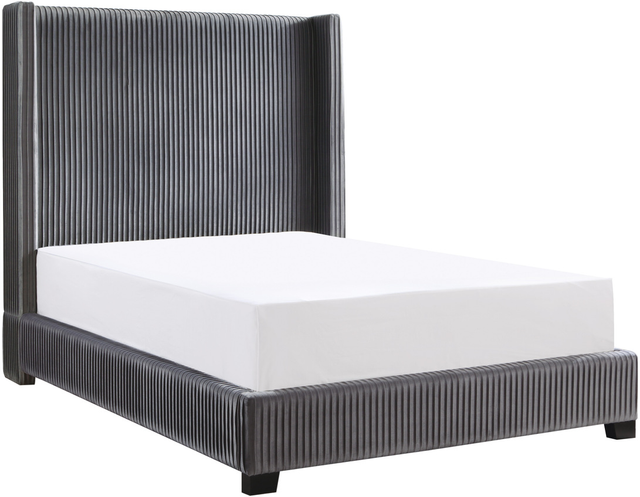 Homelegance® Glenbury Dark Gray Queen Bed in a Box-0