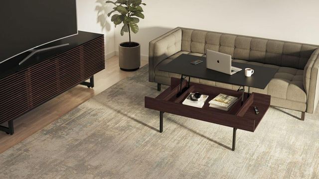 BDI Reveal™ Chocolate Stained Walnut Lift Coffee Table 4