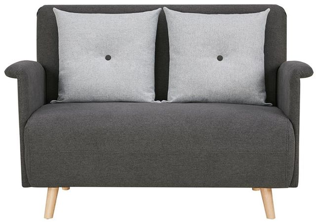 A & B Home Madchen Gray Folded Sofa Bed-2