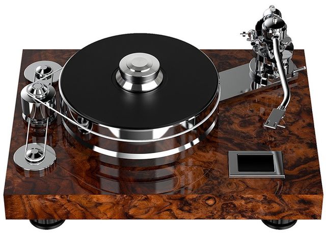 Pro-Ject Signature 12 Walnut Burl High Gloss High-End Turntable 0