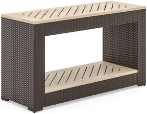 homestyles® Palm Springs Brown Outdoor Sofa Table