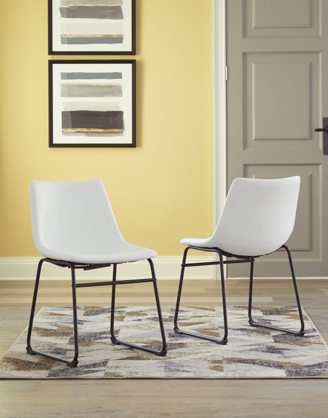 Signature Design by Ashley® Centiar White Dining Side Chair 5