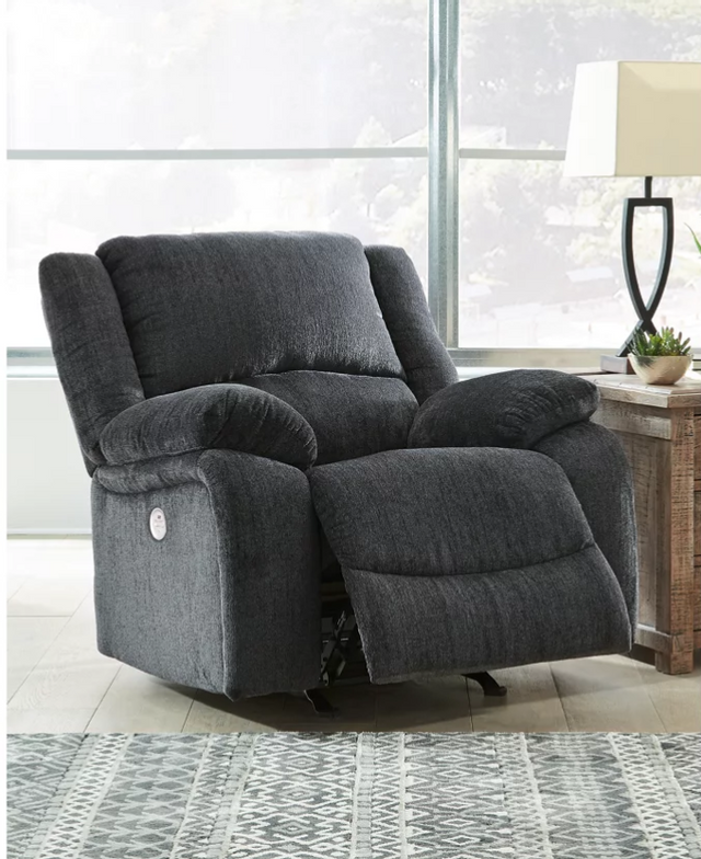 Signature Design by Ashley® Draycoll Slate Power Rocker Recliner 2