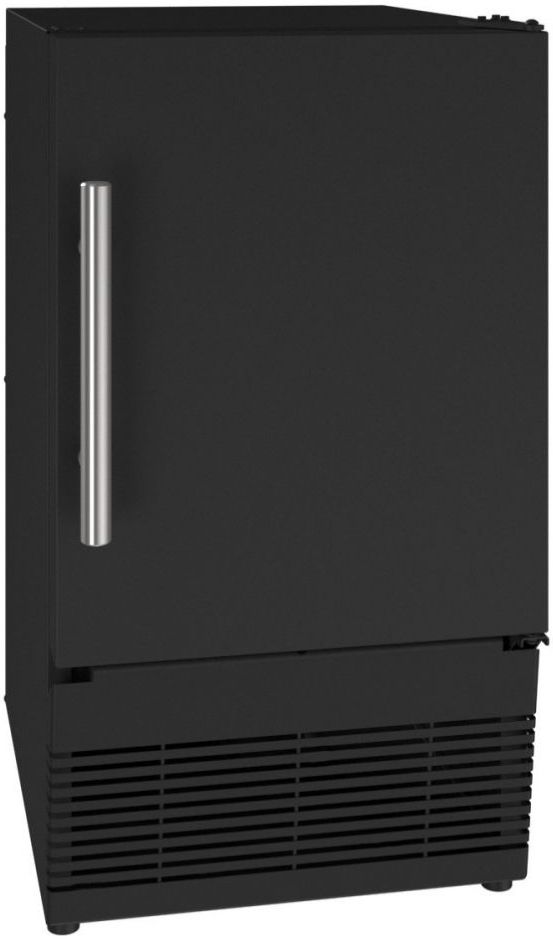 U-Line®  ADA Series 15" 25 lb. Black Solid Ice Maker