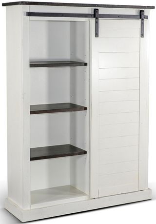 Sunny Designs™ European Cottage Bookcase with Barn Door