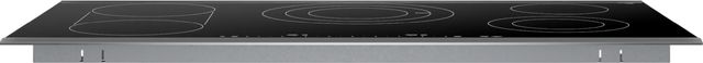 Bosch Benchmark® 36" Black/Stainless Steel Electric Cooktop-2