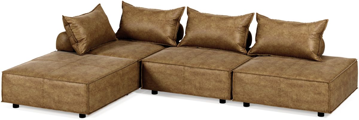 Signature Design by Ashley® Bales 4-Piece Brown Modular Seating