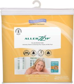 Protect-A-Bed® Originals White AllerZip® Queen Pillow Protector