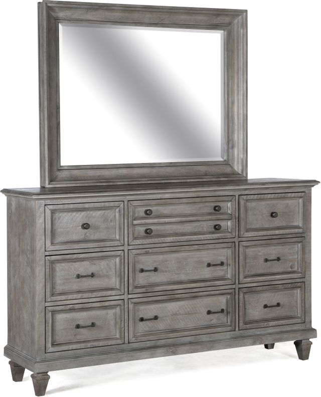 Magnussen Home® Lancaster Dovetail Grey Drawer Dresser-2