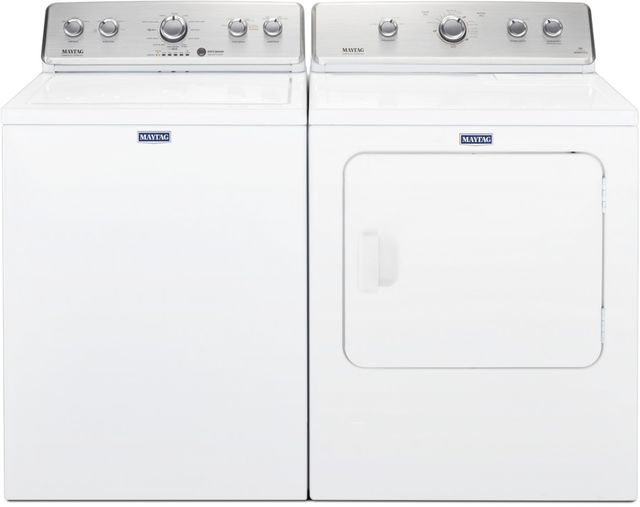Maytag® 3.8 Cu. Ft. White Top Load Washer 8