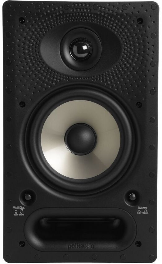 Polk Audio® Vanishing® Series 6.5" White In-Wall Speaker