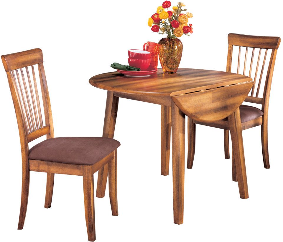 Signature Design by Ashley® Berringer 3Piece Rustic Brown Dining Set