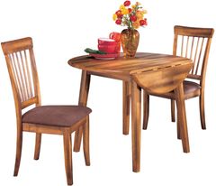 Signature Design by Ashley® Berringer 3-Piece Rustic Brown Dining Set