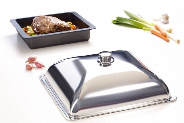 Miele Gourmet Casserole Dish Lid-Stainless Steel 2