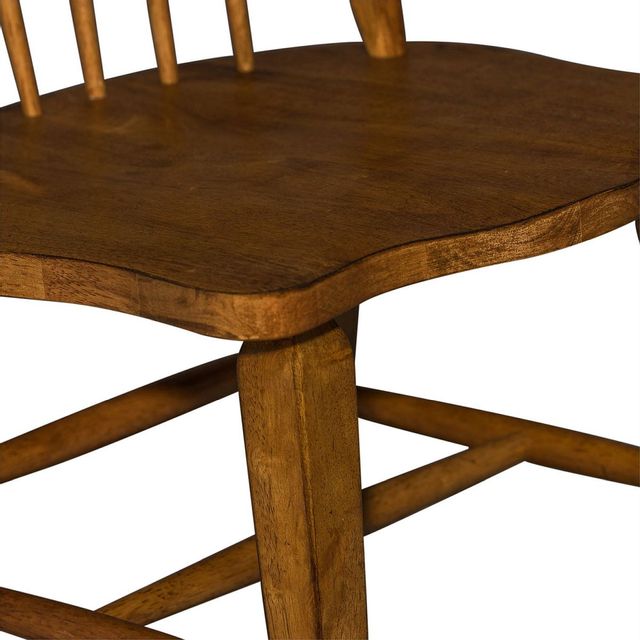 Liberty Furniture Hearthstone Rustic Oak Side Chair - Set of 2-2