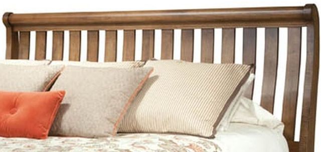 Durham Furniture Rustic Civility Cinnamon King Complete Sleigh Bed 2