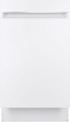 GE Profile® 18" White Built In Dishwasher