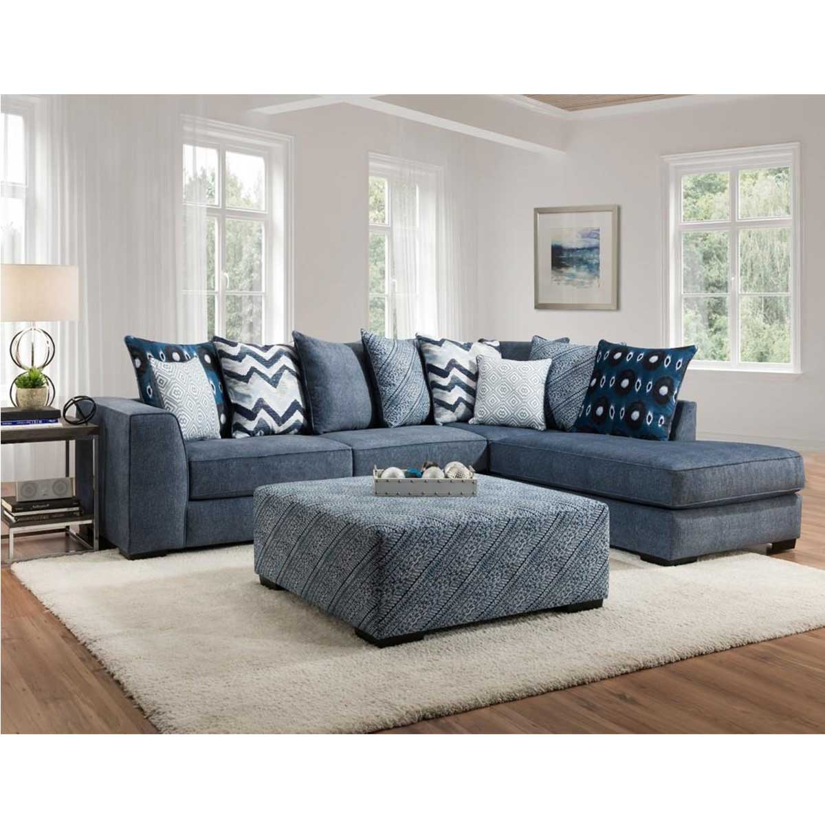 Albany Industries Tussah 2-Piece Sectional Sofa