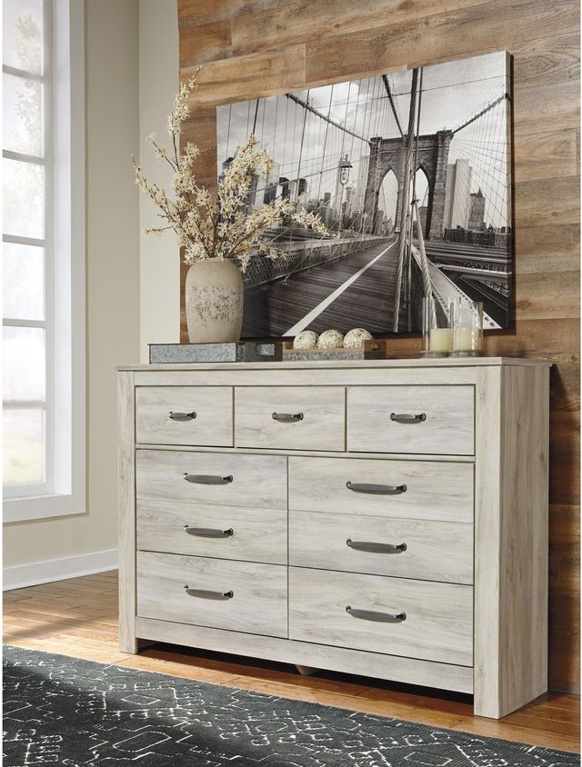 Signature Design by Ashley® Bellaby Whitewash Dresser and Mirror 3