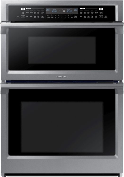 Samsung 30" Stainless Steel Oven/Microwave Combo Electric Wall Oven-0