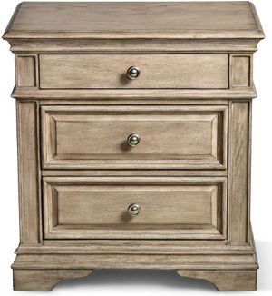 Steve Silver Co.® Highland Park Waxed Driftwood  Nightstand