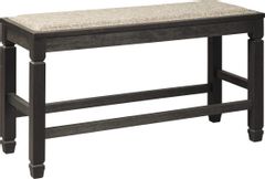 Signature Design by Ashley® Tyler Creek Antique Black Counter Height Dining Bench