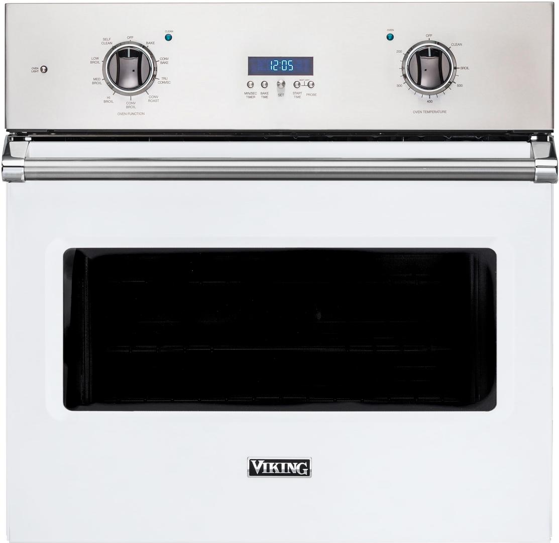 Viking® Professional 5 Series 30" White Built In Single Electric Select Wall Oven