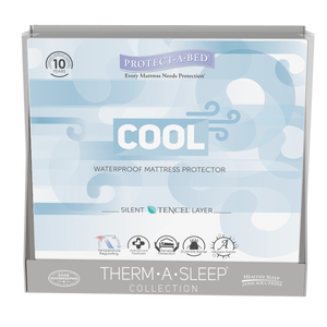 Protect-A-Bed® Therm-A-Sleep® White Twin Mattress Protector