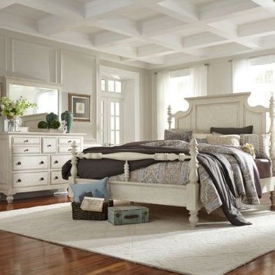 Liberty High Country 3-Piece Antique White Bedroom Set-3