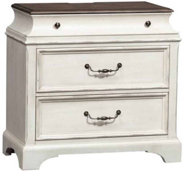 Liberty Abbey Road Churchill Brown/Porcelain White Accent Chest ...