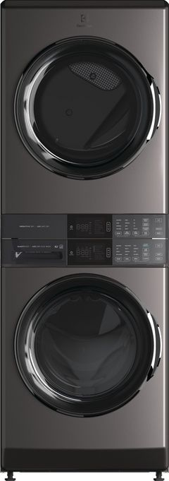 Electrolux 600 Series 4.5 Cu. Ft. Washer, 8.0 Cu. Ft. Gas Dryer Titanium Stack Laundry