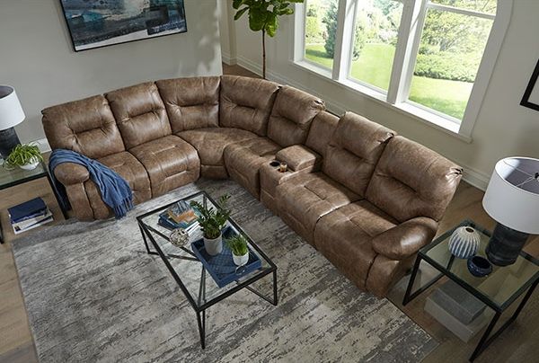 Best Home Furnishings® Brinley 7-Piece Reclining Sectional 2