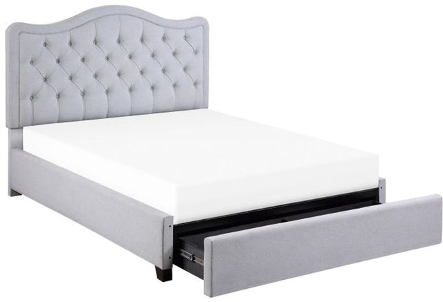 Homelegance® Toddrick Gray Full Platform Storage Bed