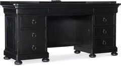 Hooker® Furniture Work Your Way Black Bristowe Computer Credenza