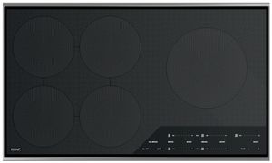 Wolf® 36" Stainless Steel Transitional Induction Cooktop