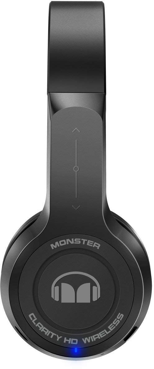 Monster® ClarityHD™ On-Ear Wireless Bluetooth Headphones-Black 1