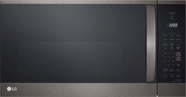 LG 1.8 Cu. Ft. PrintProof™ Black Stainless Steel Over The Range Microwave 0