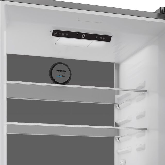 Beko 16.1 Cu. Ft. Fingerprint-Free Stainless Steel Counter Depth Bottom Freezer Refrigerator  6