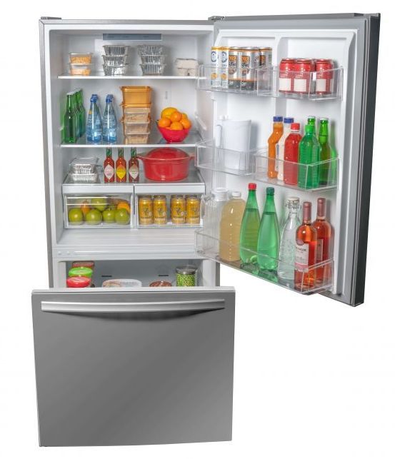 Danby® 18.7 Cu. Ft. Stainless Steel Bottom Freezer Refrigerator 2