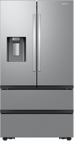 Samsung 30 Cu. Ft. Fingerprint Resistant Stainless Steel Freestanding French Door Refrigerator