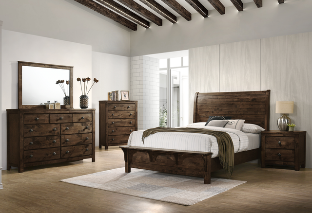 New Classic® Furniture Blue Ridge Rustic Gray Nightstand-1