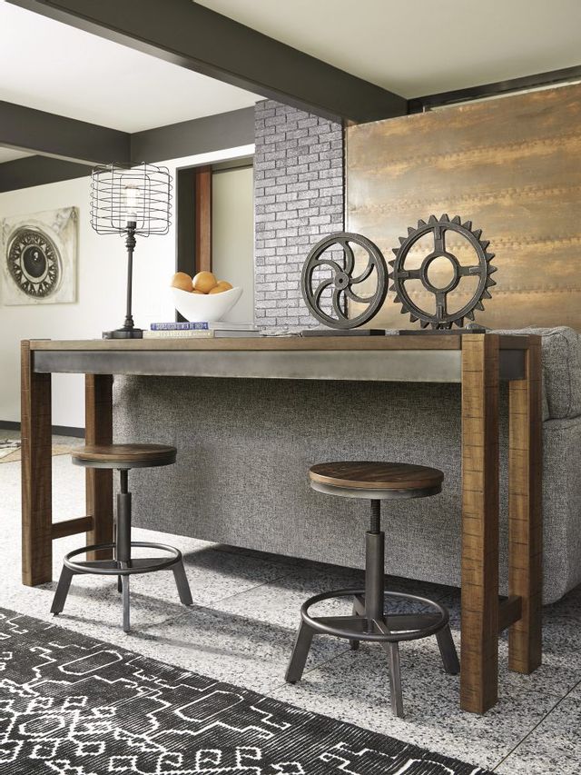Table à manger rectangulaire hauteur comptoir Torjin, brun, Signature Design by Ashley® 4