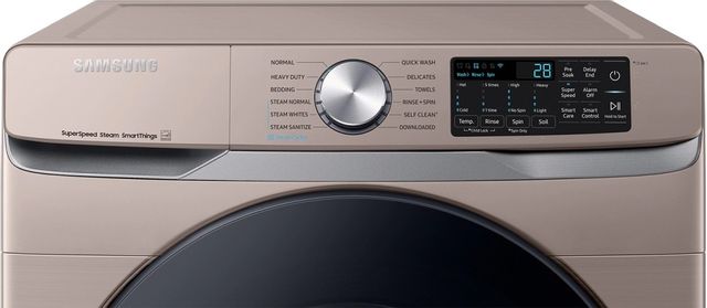 Samsung 5.2 Cu. Ft. Champagne Front Load Washer 4