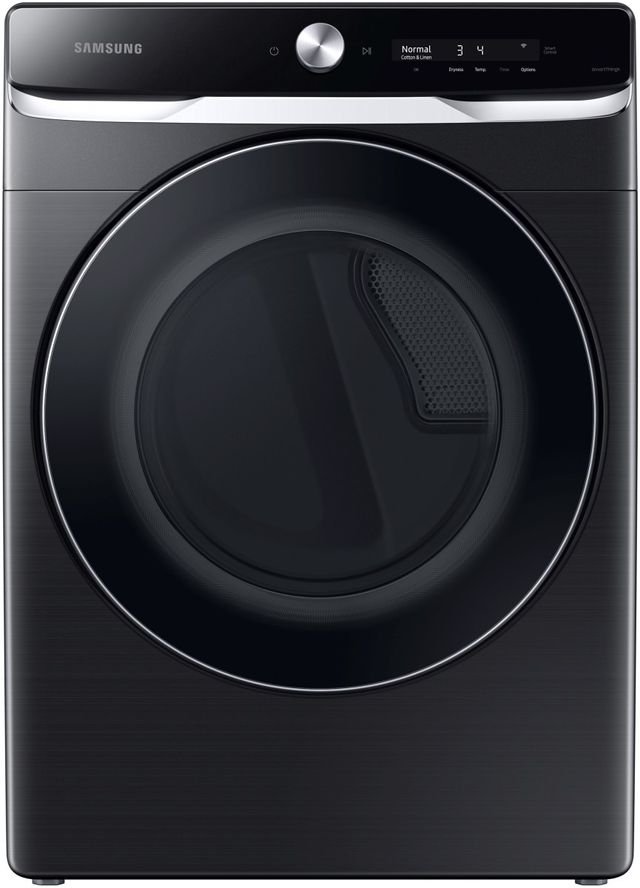 Samsung 7.5 Cu. Ft. Brushed Black Front Load Electric Dryer-0