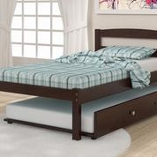 Donco Trading Company Econo Twin Bed With Trundle Bed-0