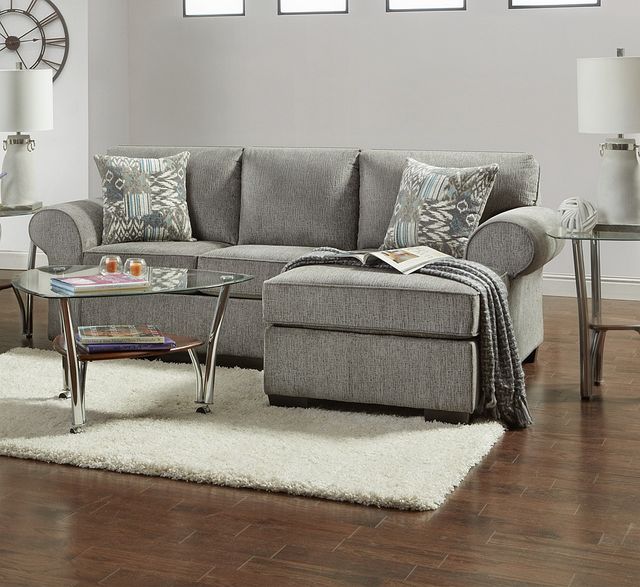 Affordable Furniture Marcey Nickel 2-Piece Sectional-3
