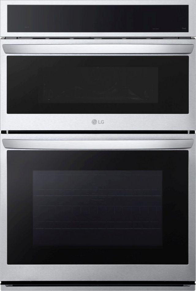 LG 30" PrintProof® Stainless Steel Oven/Microwave Combo Electric Wall Ovens