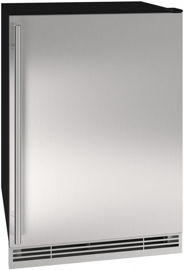 U-Line® 1 Class 24" Stainless Solid Beverage Center-0