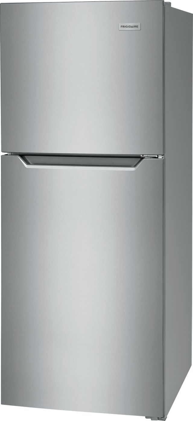 Frigidaire® 11.6 Cu. Ft. Brushed Steel Top Freezer Refrigerator 25