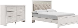 Signature Design by Ashley® Altyra 2-Piece White Queen Panel Bed Set